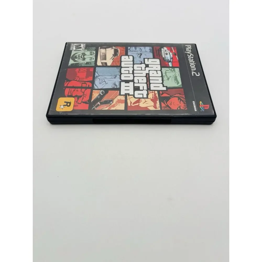 Grand Theft Auto III 3 (Sony PlayStation 2 PS2, 2003) Complete W/ Map - Works